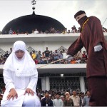 Caning for gambling in Indonesia