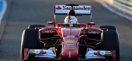 Sebastian Vettel carries Ferrari to the next level. (Photo: F1 Fanatic)