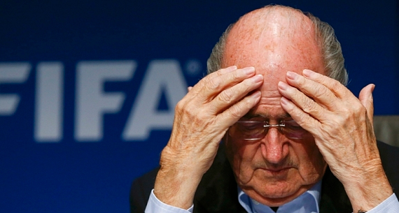 FIFA corruption investigations forced Blatter to resign. (Photo: The Telegraph)
