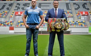Tyson Fury v Klitschko the belts