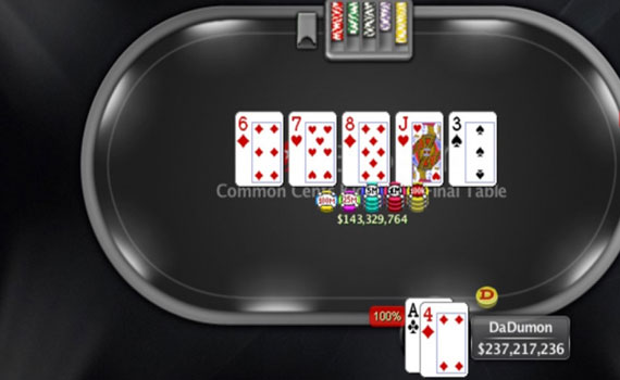 1 cent buy in winner at pokerstars