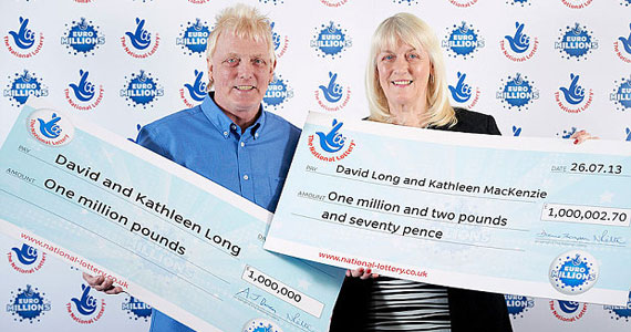 second time million lotto winners