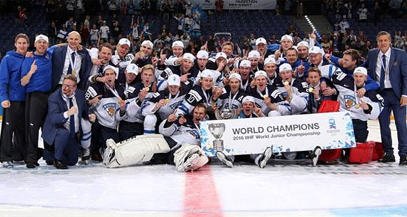 finland wins the u20 world champioship